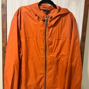 Eddie Bauer Men's Vibrant Orange Windbreaker